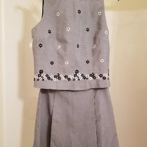 Ann Taylor 2 piece top/short